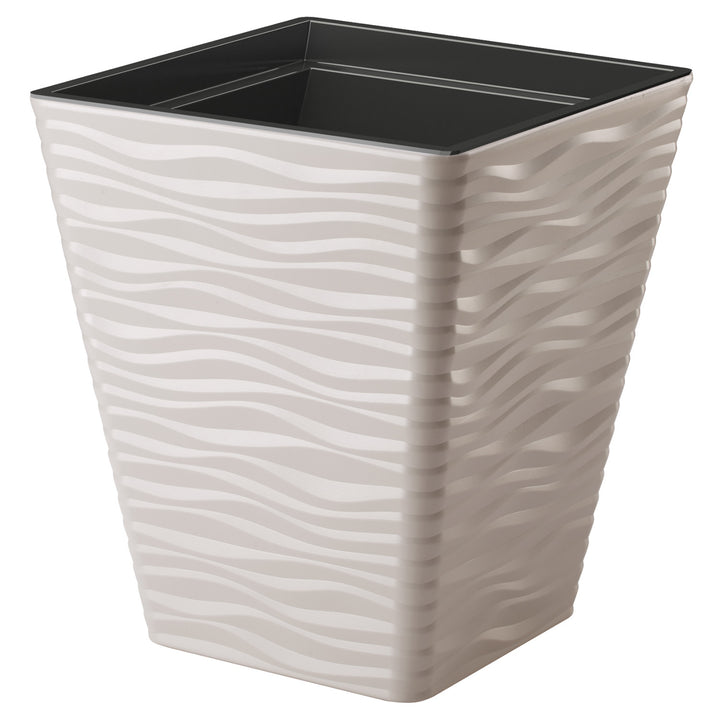 Form-Plastový plášť, mrazuvzdorný, s vložkou, světle šedý, čtverec Sahara Dunes 40