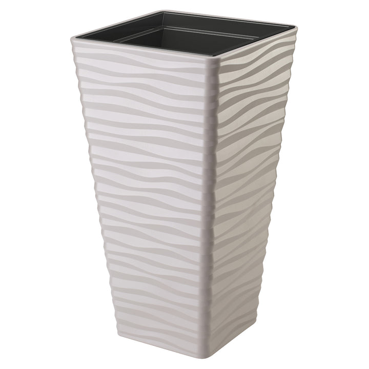Form-Plastový kryt, mrazuvzdorný, s vložkou, světle šedý, Sahara Dunes Slim square 30