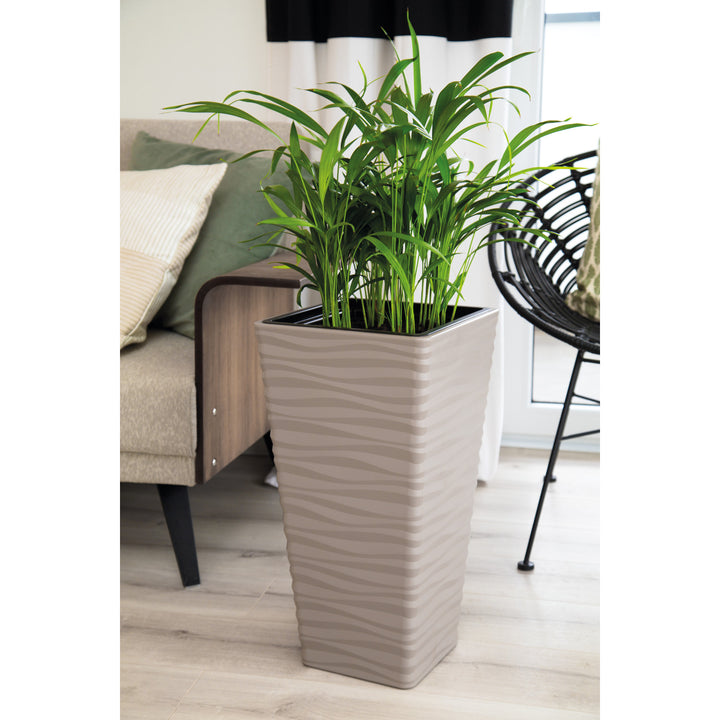 Form-Plastový kryt, mrazuvzdorný, s vložkou, šedobéžový, Sahara Dunes Slim square 35