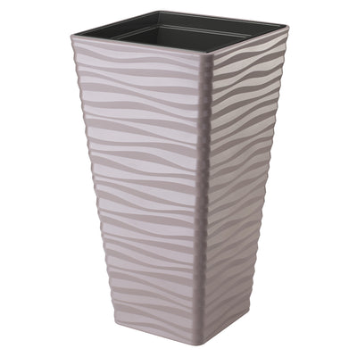 Form-Plastový kryt, mrazuvzdorný, s vložkou, šedobéžový, Sahara Dunes Slim square 35