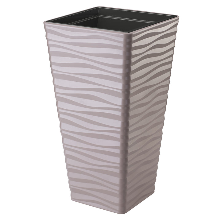 Form-Plastový kryt, mrazuvzdorný, s vložkou, šedobéžový, Sahara Dunes Slim square 35
