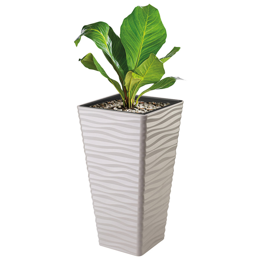 Form-Plastový plášť, mrazuvzdorný, s vložkou, světle šedý, Sahara Dunes Slim square 35