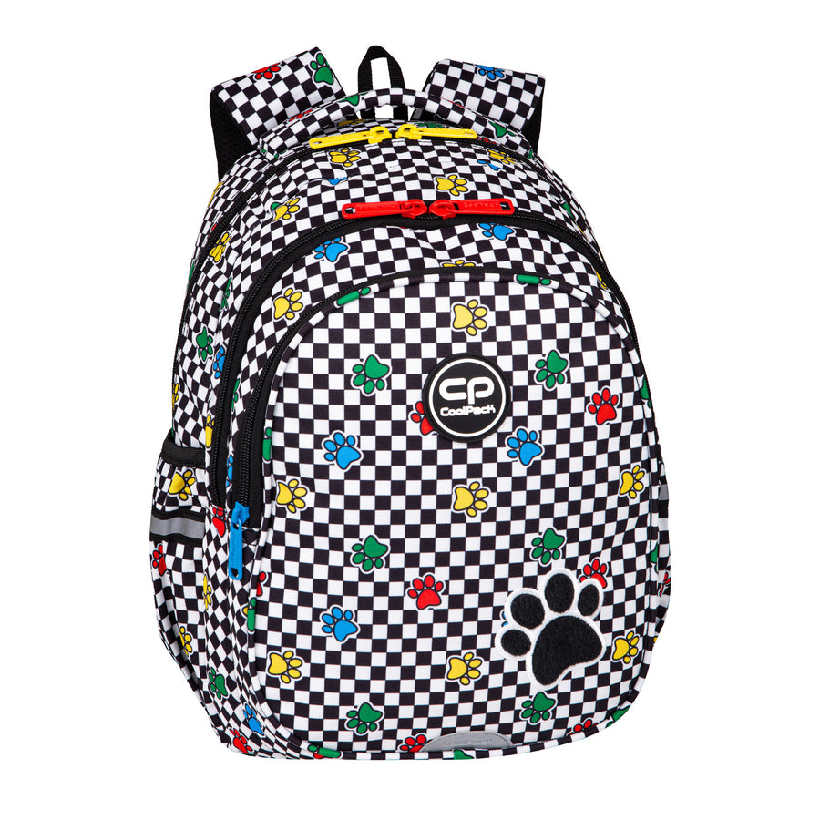 Batoh pro mládež Coolpack, 3 přihrádky, tvarovaná záda, Jerry Catch Me