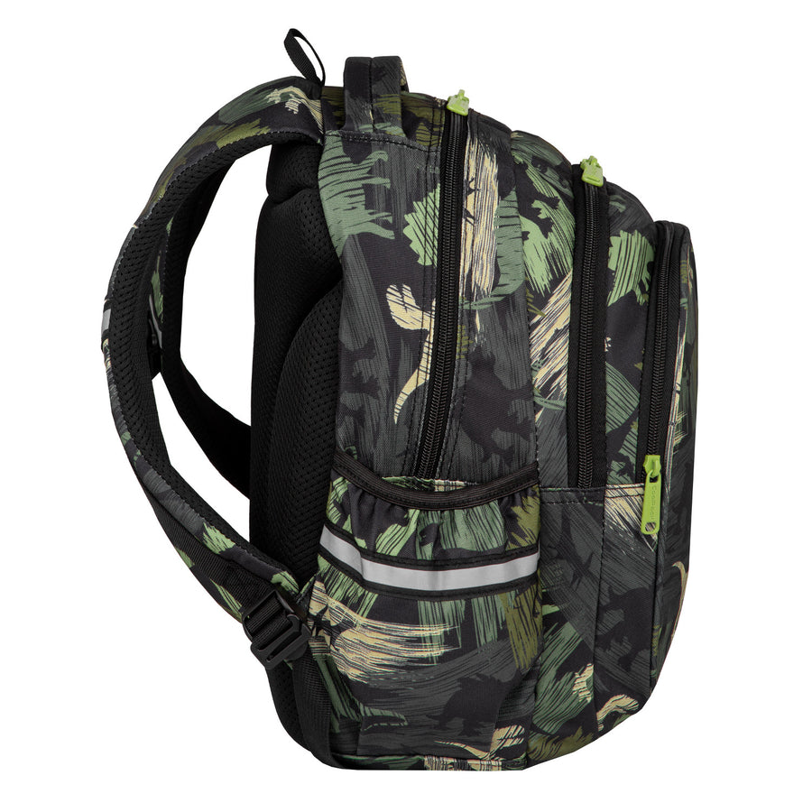 Batoh pro mládež Coolpack, 3 přihrádky, tvarovaná záda, Jerry Adventure Park