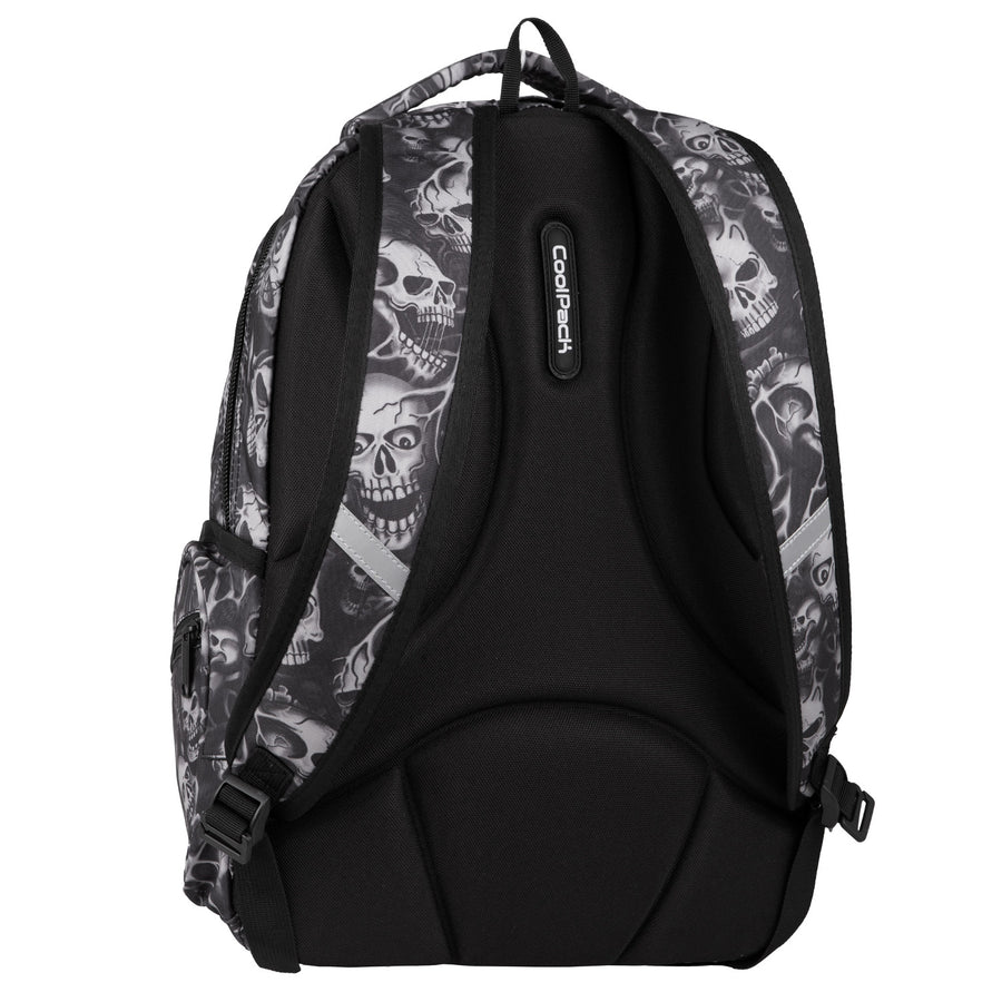Batoh CoolPack Skulls pro mládež, prostorný, pohodlný F024721
