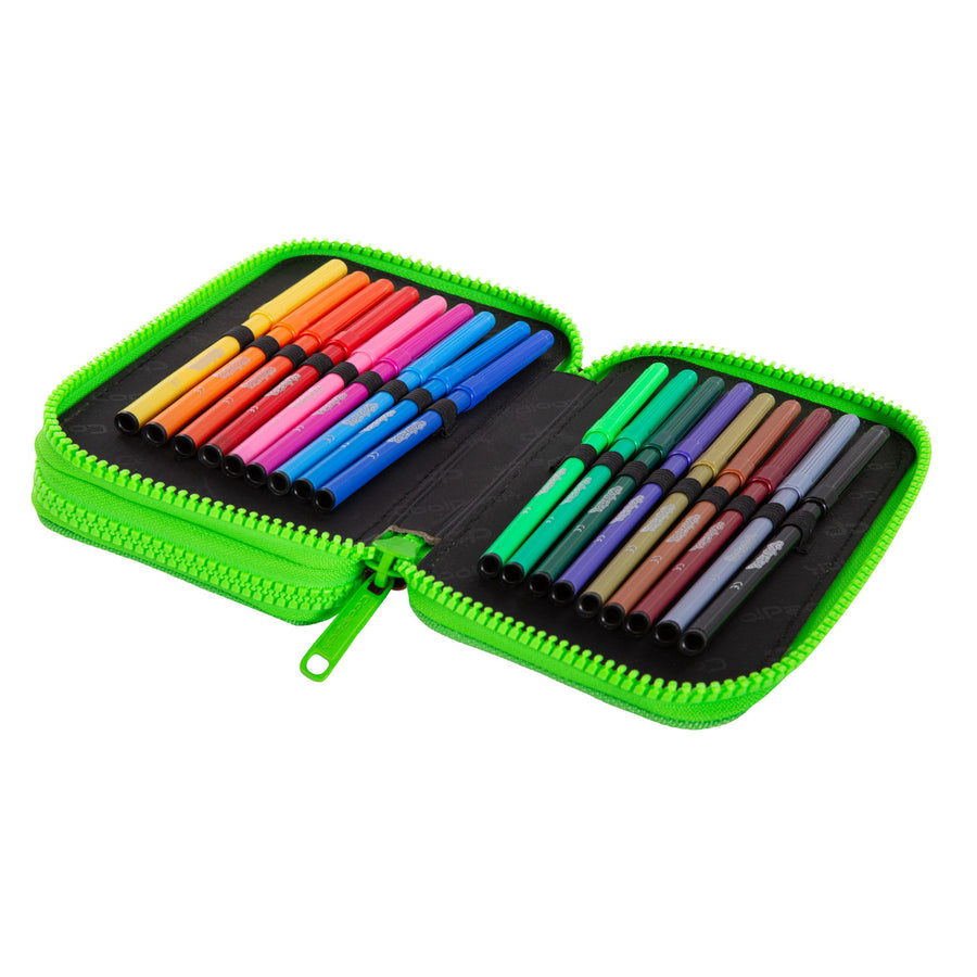 Penál CoolPack City Jungle, robustní, prostorný C66199/F