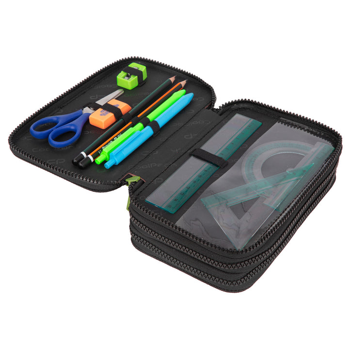Penál na tužky CoolPack Adventure Park equipment, robustní, prostorný F067672