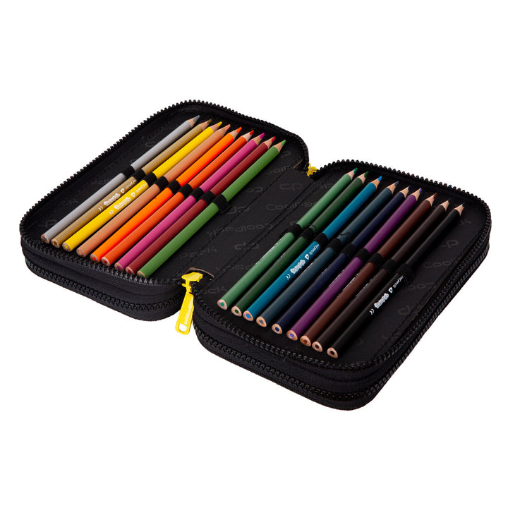 Penál CoolPack City Jumper 3 vybavení, robustní, prostorný F067680