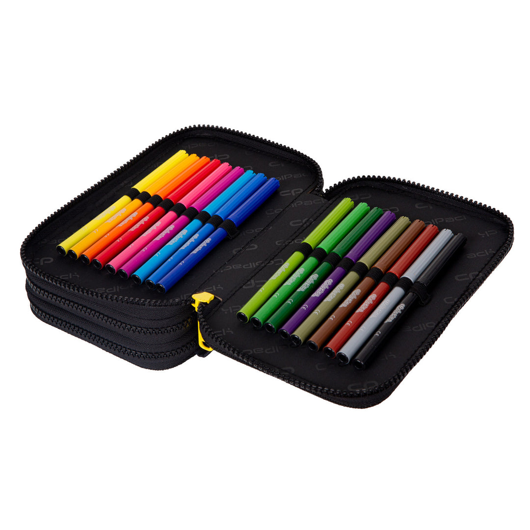Penál CoolPack City Jumper 3 vybavení, robustní, prostorný F067680