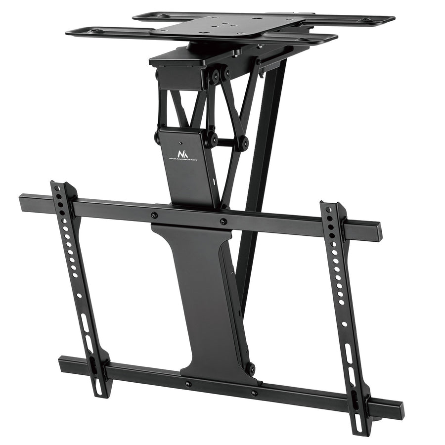 Elektrický stropní držák Maclean pro TV, TUYA podpora, max. VESA 600x400, 90st otočný, 32"-75", 35kg, MC-490
