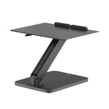 Stolní stojan Maclean pro monitor nebo notebook, plynová pružina, pro stání i sezení, černý, MC-493