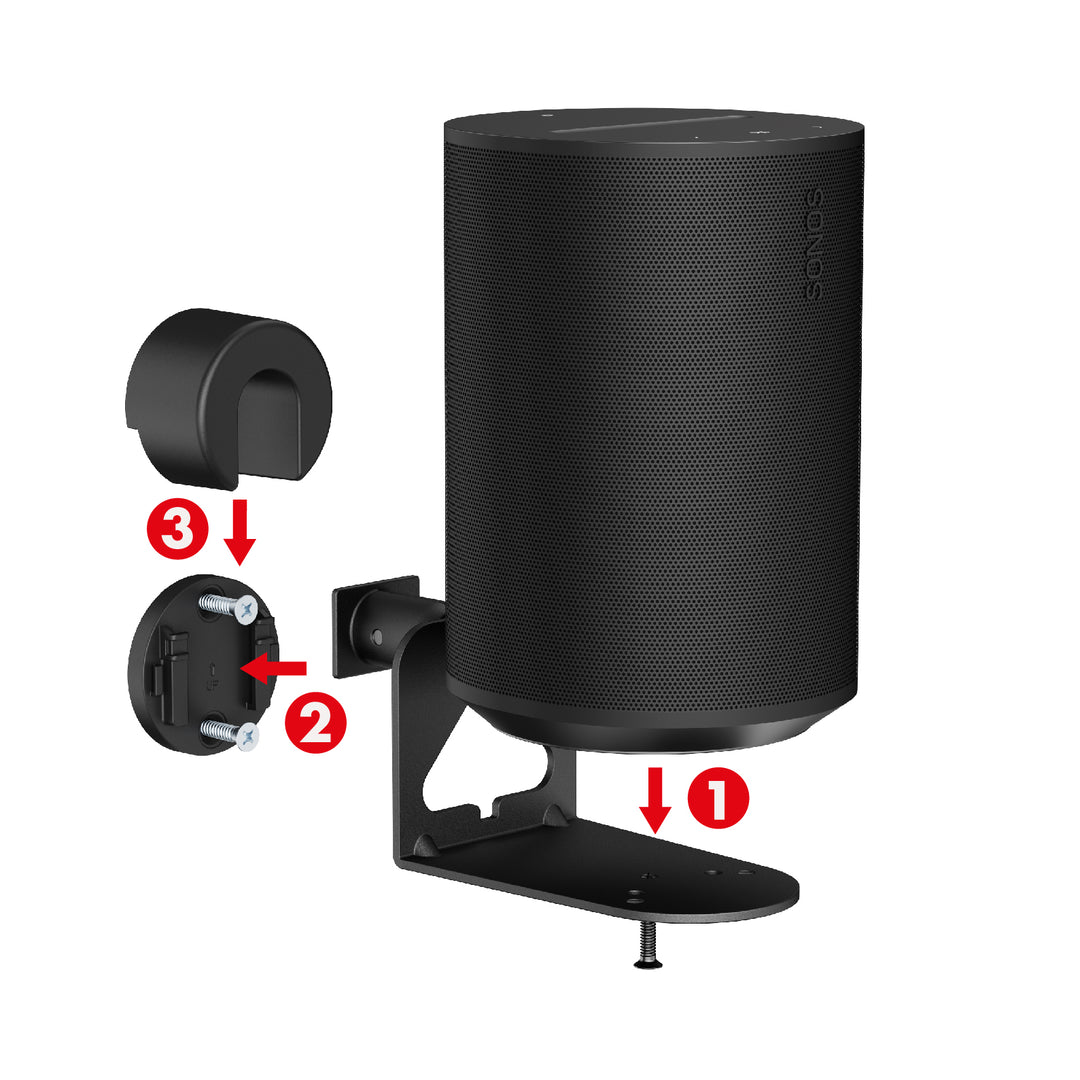 Nástěnný držák pro reproduktor Sonos Maclean, Sonos Era 100 &amp; amp; 300, MC-495 2 kusy