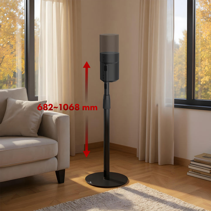 Podlahový držák reproduktorů Maclean Sonos, Sonos Era 100 a 300, MC-496