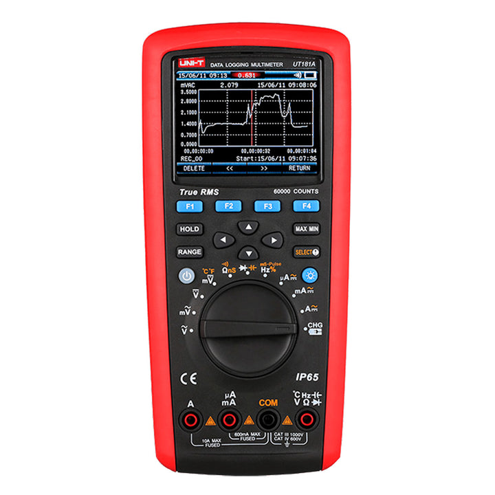 Univerzální měřič Uni-T, funkce TRUE RMS, barevný displej, UT181A