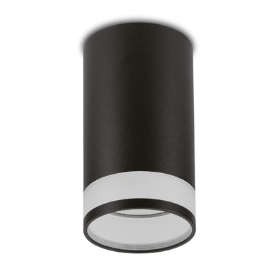 Svítidlo Maclean pro povrchovou montáž, bodové, kulaté, hliníkové, GU10, 55x105mm, černé, MCE361 B