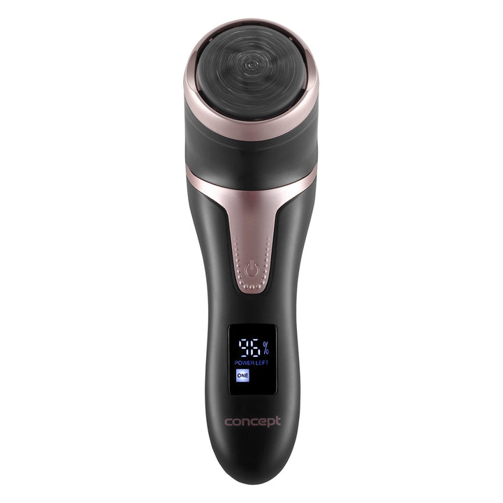 Elektrický pilník na paty Concept, 3 podložky, dobíjecí, černý, PN3020