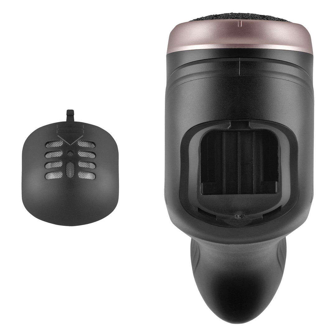 Elektrický pilník na paty Concept, 3 podložky, dobíjecí, černý, PN3020