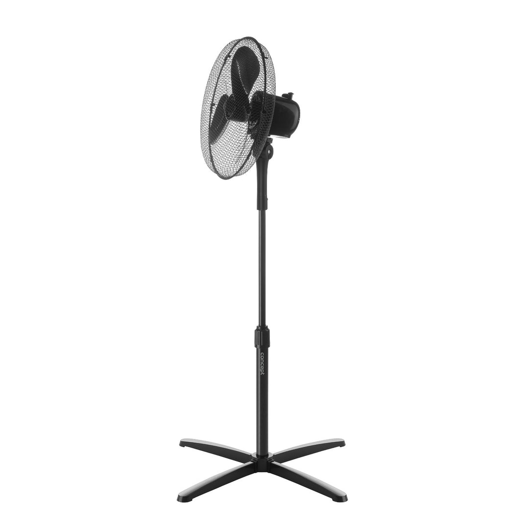 Ventilátor Concept, stojanový, 40W, 3 rychlosti, černý, VS5050