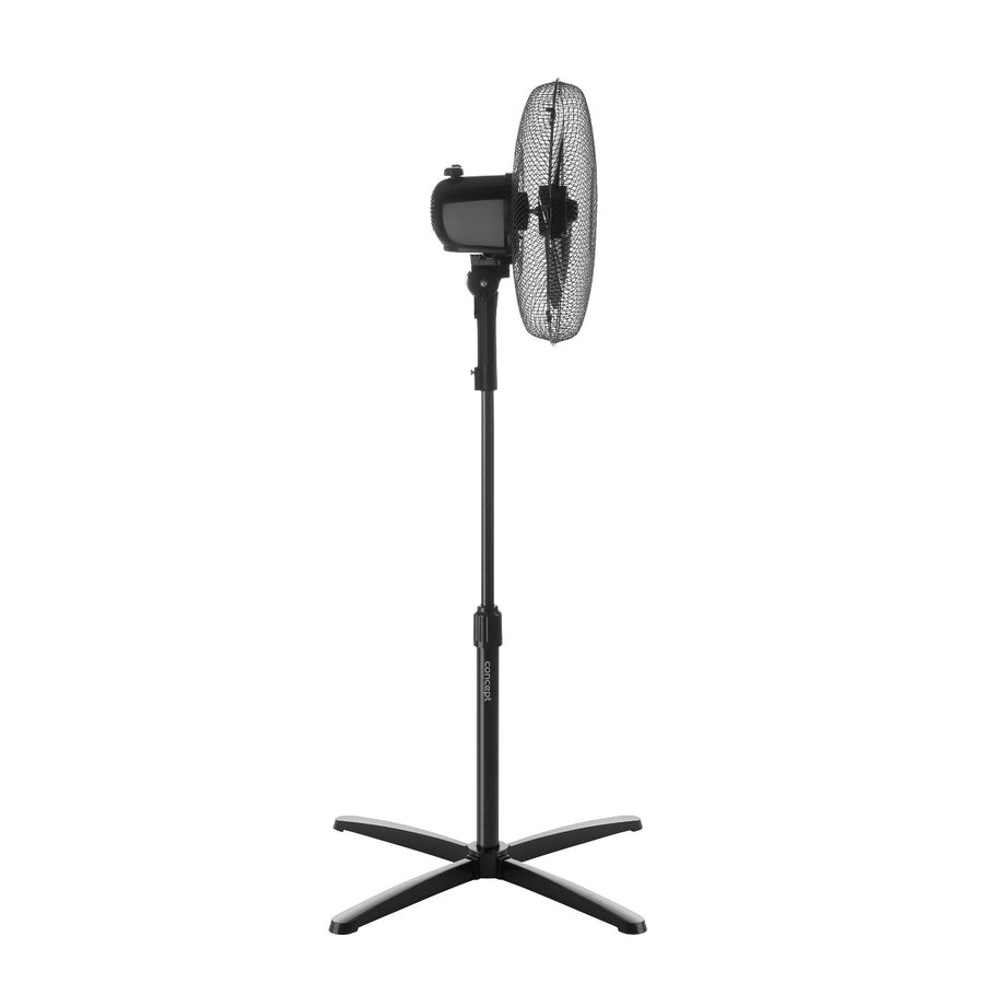 Ventilátor Concept, stojanový, 40W, 3 rychlosti, černý, VS5050
