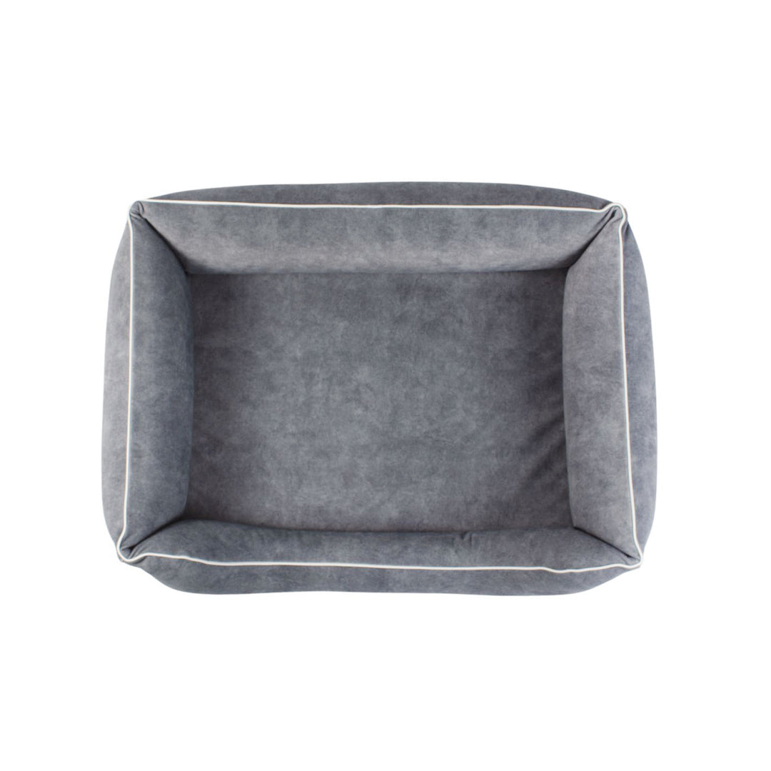 Rozkládací pohovka Barcelona Standard TwinFoam 80x60 ocel/bílá
