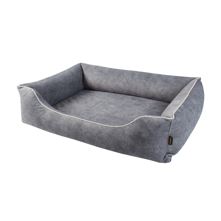 Rozkládací pohovka Barcelona Standard TwinFoam 80x60 ocel/bílá