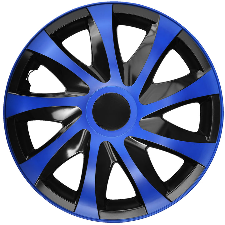 Univerzální kryt náboje 13" NRM Draco modrý/černý 1 kus