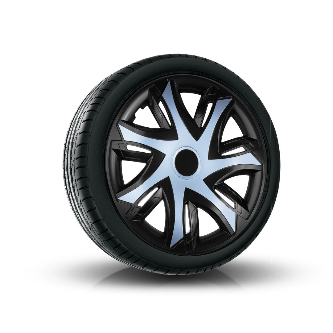 Univerzální kryt náboje 16" NRM N-Power dvoubarevný černý/černý 1 kus