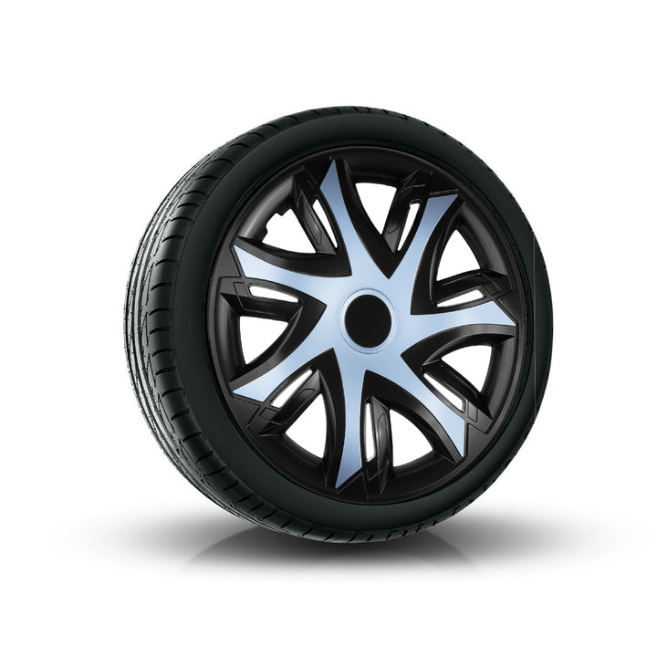 Univerzální kryt náboje 16" NRM N-Power dvoubarevný černý/černý 1 kus