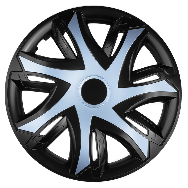 Univerzální kryt náboje 16" NRM N-Power dvoubarevný černý/černý 1 kus