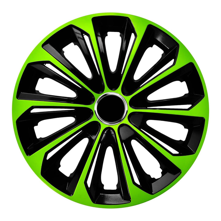 Univerzální kryt náboje 14" NRM Extra Strong zelený/černý 1 kus