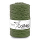 ColiNea, bavlněná šňůra s bavlněným jádrem, opletená, 5 mm, 100 m, khaki barva