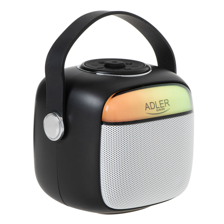 Bezdrátový reproduktor Adler, s mikrofonem, pro karaoke, Bluetooth, AD 1199 B
