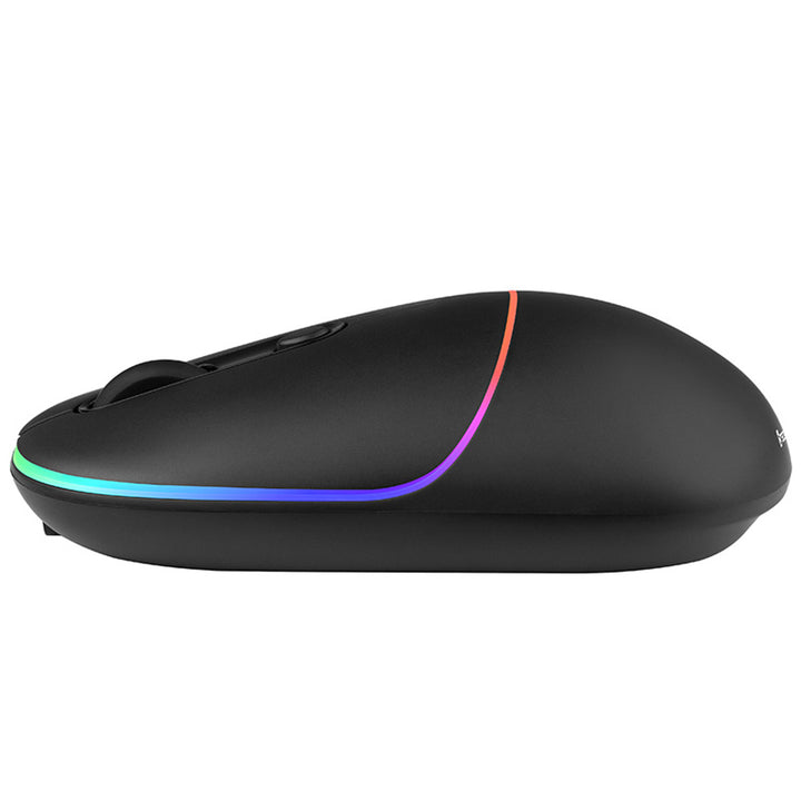 Bezdrátová myš Tracer, dobíjecí baterie 650 mAh, podsvícení RGB, Ratero