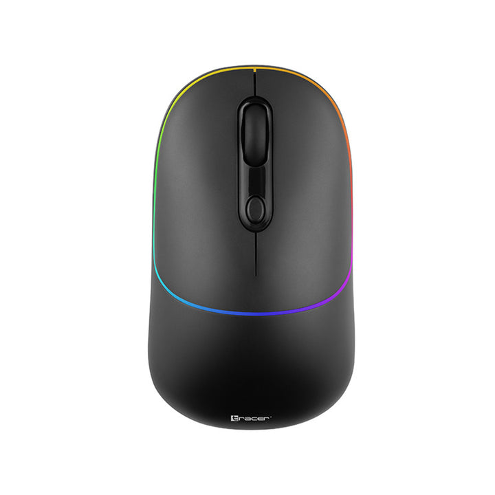 Bezdrátová myš Tracer, dobíjecí baterie 650 mAh, podsvícení RGB, Ratero