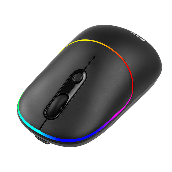 Bezdrátová myš Tracer, dobíjecí baterie 650 mAh, podsvícení RGB, Ratero