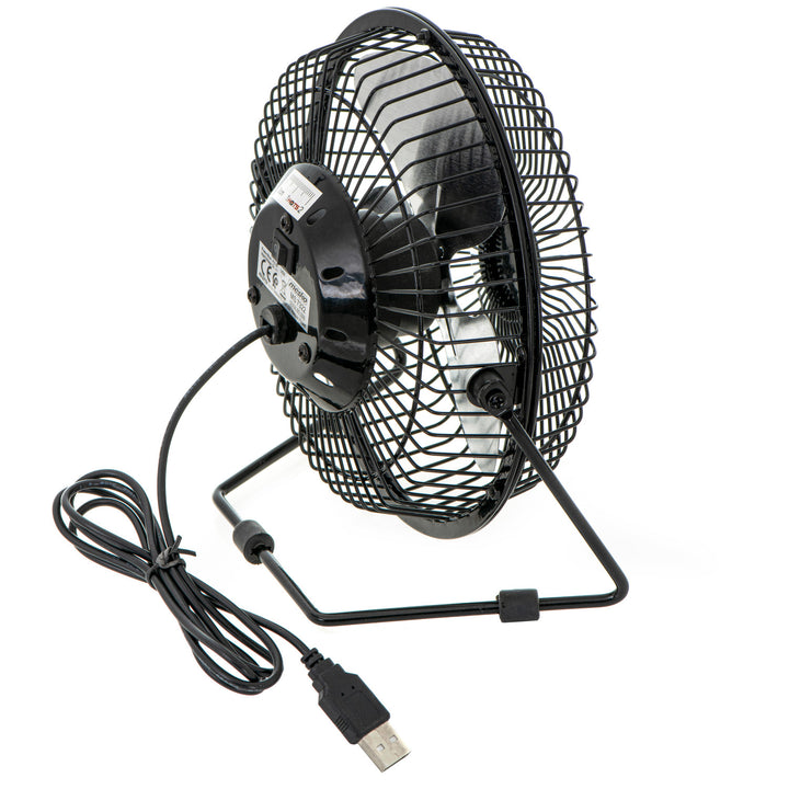Stolní ventilátor Mesko, průměr 15 cm, napájení přes USB, vertikální oscilace, MS 7322