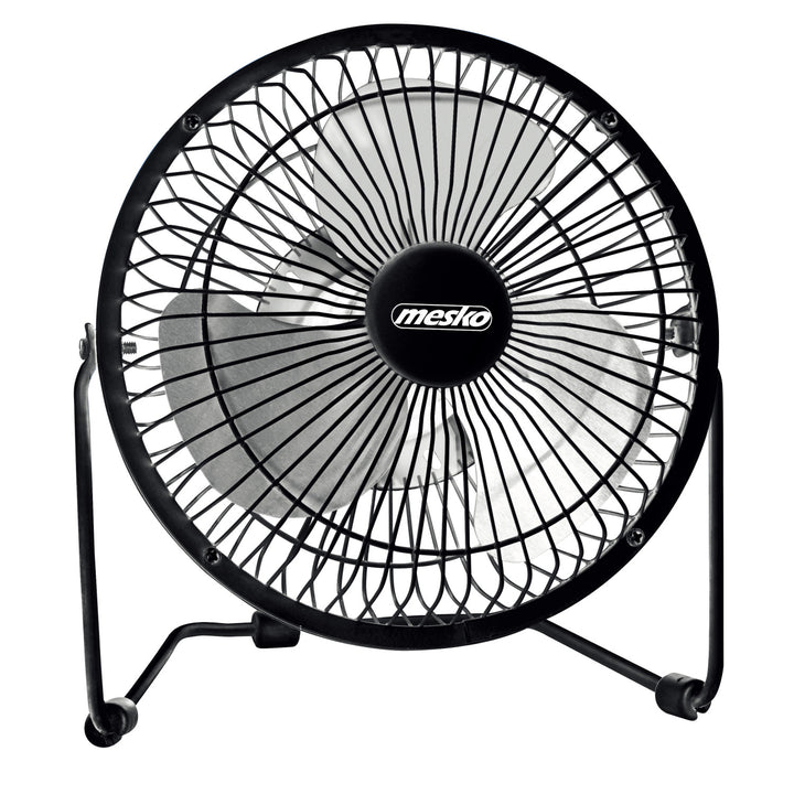 Stolní ventilátor Mesko, průměr 15 cm, napájení přes USB, vertikální oscilace, MS 7322