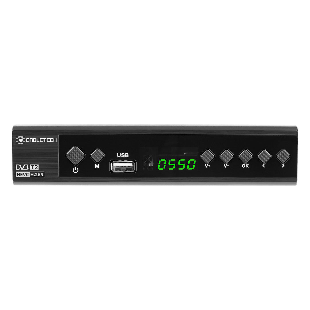 Tuner s dekodérem DVB-T2, H.265, HEVC, KrugerMatz KM0550D, EPG, PVR, Timeshift