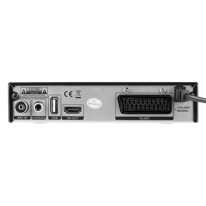 Tuner s dekodérem DVB-T2, H.265, HEVC, KrugerMatz KM0550D, EPG, PVR, Timeshift