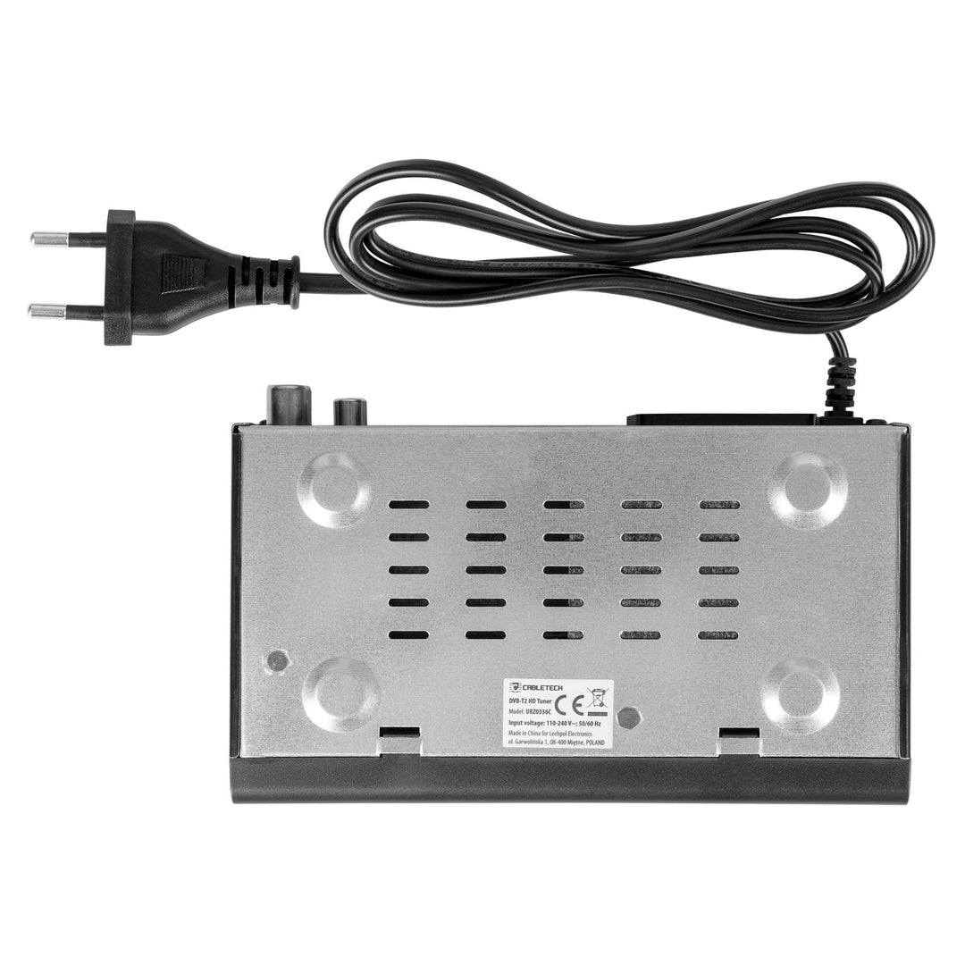 Tuner s dekodérem DVB-T2, H.265, HEVC, KrugerMatz KM0550D, EPG, PVR, Timeshift