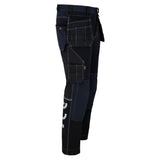 Kalhoty Avacore do pasu, strečové, cordura, černá a tmavě modrá, velikost 64, Avaflex