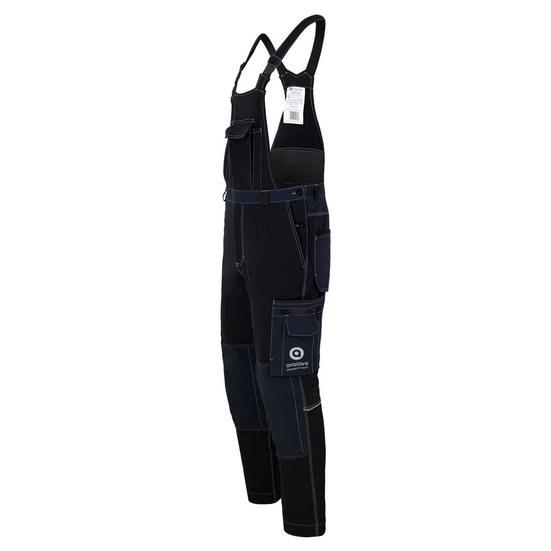 Montérkové kalhoty Avacore, strečové, cordura, černá a tmavě modrá, velikost 64, Avaflex