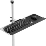 Profesionální stojanový vozík Maclean, mobilní počítačové pracoviště na kolečkách, max. 17"-32", max. 20 kg, MC-793