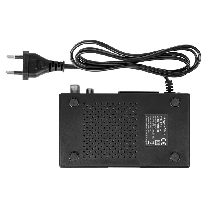 Tuner a dekodér DVB-T2 KM0550D H.265 HEVC EPG PVR Timeshift Kruger&Matz