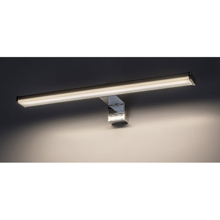 Koupelnové svítidlo Rabalux, 8W LED, IP44, chromové provedení, Levon