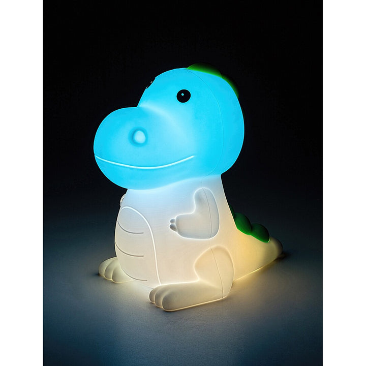 Dětská lampička Rabalux, dinosaurus, LED RGB, teplá bílá, IP20, Unicoo