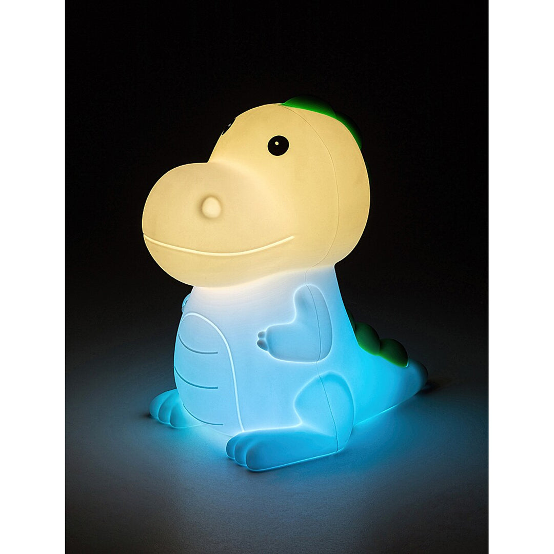 Dětská lampička Rabalux, dinosaurus, LED RGB, teplá bílá, IP20, Unicoo