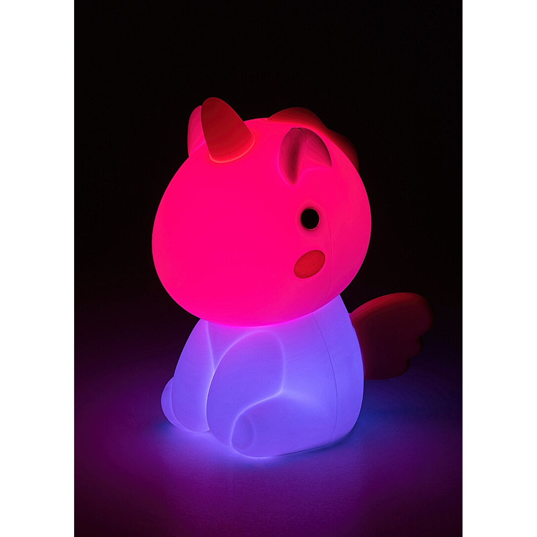 Rabalux dětská lampička, jednorožec, LED RGB, teplá bílá, IP20, Unicoo