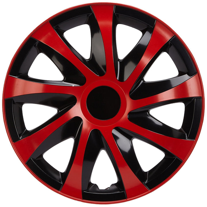 NRM Draco 15'' univerzální kryt náboje červený/černý 1 kus