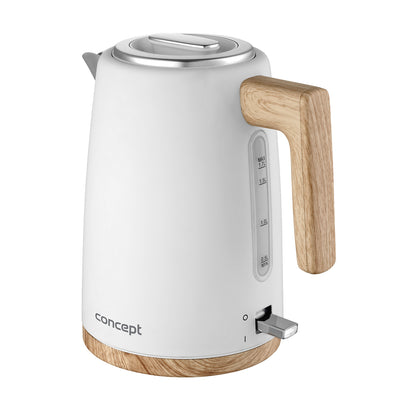 Rychlovarná konvice Concept, 2200W, 1,7l, bílá, RK3315